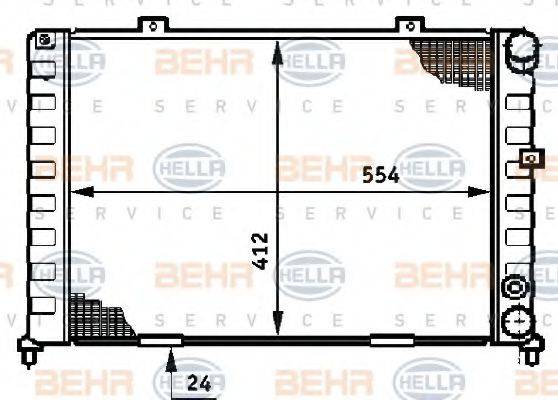 BEHR HELLA SERVICE 8MK 376 708-431