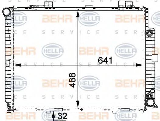 BEHR HELLA SERVICE 8MK 376 711-151