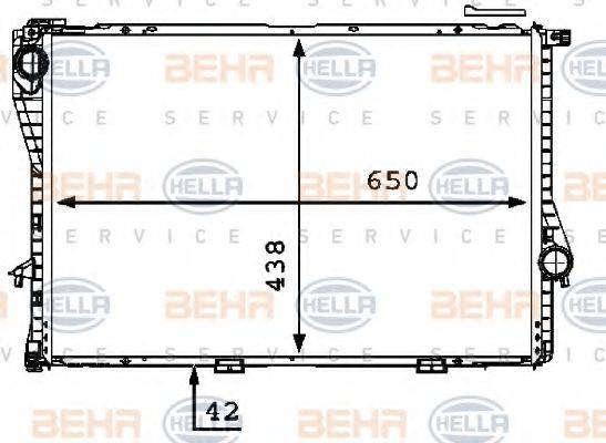 BEHR HELLA SERVICE 8MK 376 712-511