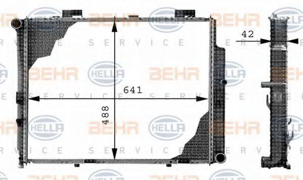 BEHR HELLA SERVICE 8MK 376 712-641