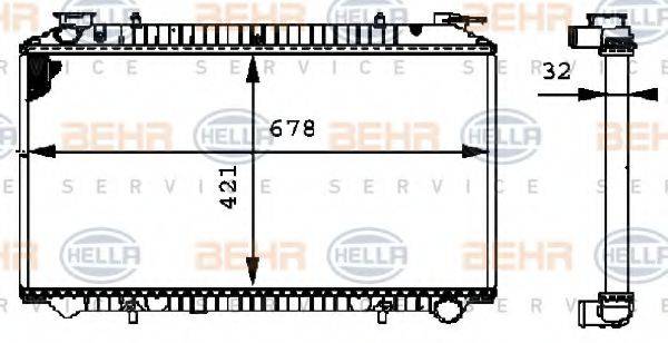 BEHR HELLA SERVICE 8MK 376 712-721