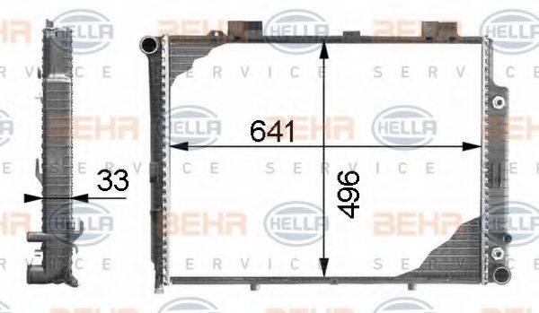 BEHR HELLA SERVICE 8MK 376 712-751