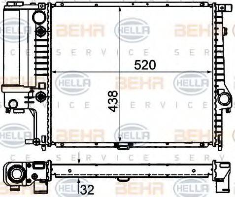 BEHR HELLA SERVICE 8MK 376 713-101