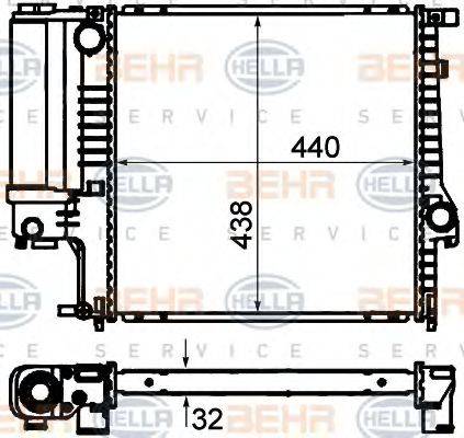 BEHR HELLA SERVICE 8MK 376 713-121