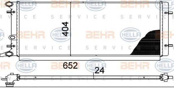 BEHR HELLA SERVICE 8MK 376 713-781