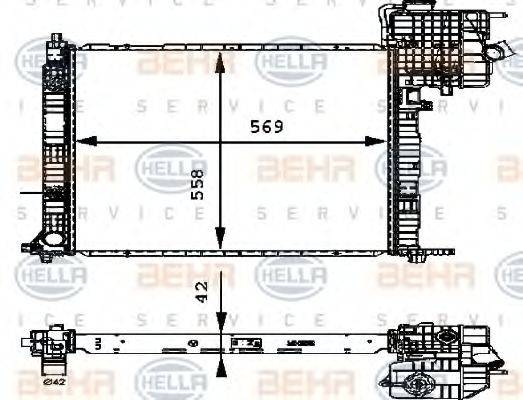 BEHR HELLA SERVICE 8MK 376 714-311