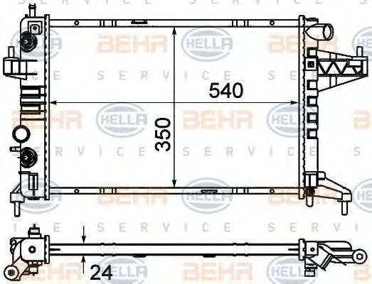 BEHR HELLA SERVICE 8MK 376 714-371