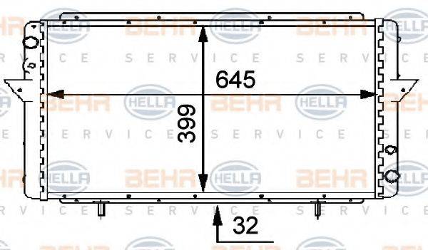 BEHR HELLA SERVICE 8MK 376 716-081