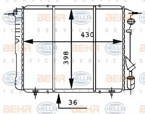 BEHR HELLA SERVICE 8MK 376 716-191