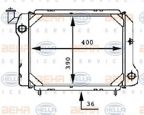 BEHR HELLA SERVICE 8MK 376 716-201