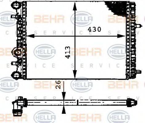 BEHR HELLA SERVICE 8MK 376 716-231