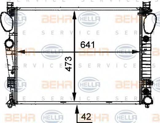 BEHR HELLA SERVICE 8MK 376 716-331