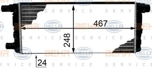 BEHR HELLA SERVICE 8MK 376 718-311