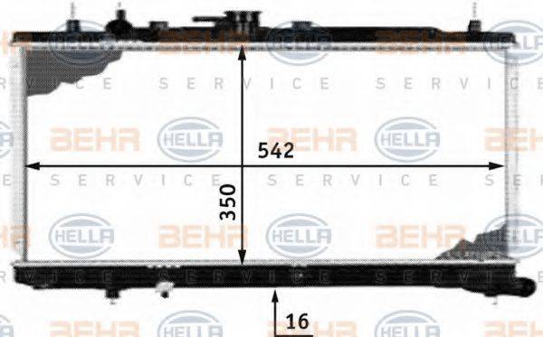 BEHR HELLA SERVICE 8MK 376 718-361