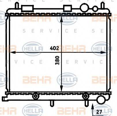 BEHR HELLA SERVICE 8MK 376 718-611