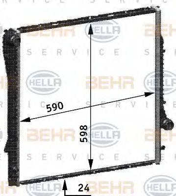 BEHR HELLA SERVICE 8MK 376 718-761