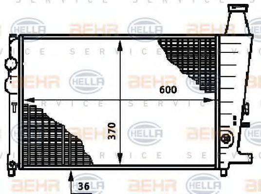 BEHR HELLA SERVICE 8MK 376 719-221