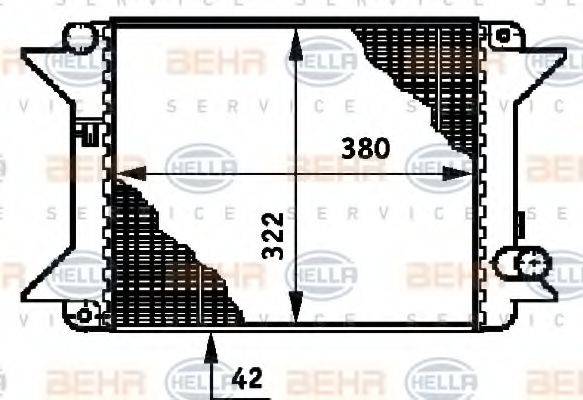 BEHR HELLA SERVICE 8MK 376 719-361