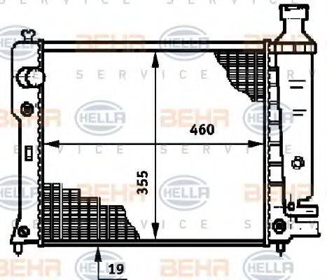 BEHR HELLA SERVICE 8MK 376 719-571