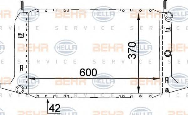 BEHR HELLA SERVICE 8MK 376 720-161