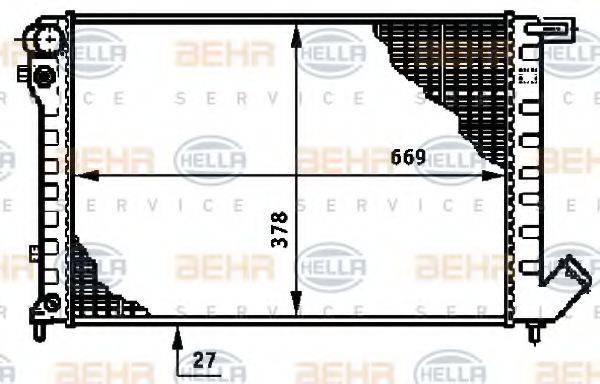BEHR HELLA SERVICE 8MK 376 720-241