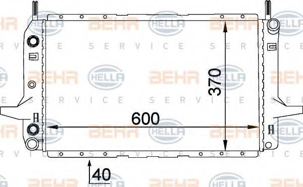BEHR HELLA SERVICE 8MK 376 720-621