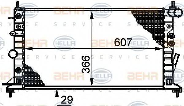 BEHR HELLA SERVICE 8MK 376 720-641