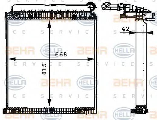 BEHR HELLA SERVICE 8MK 376 721-261