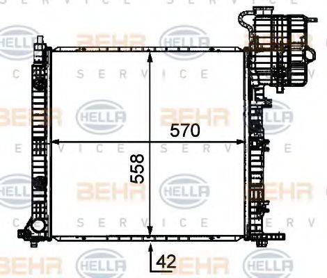BEHR HELLA SERVICE 8MK 376 721-411