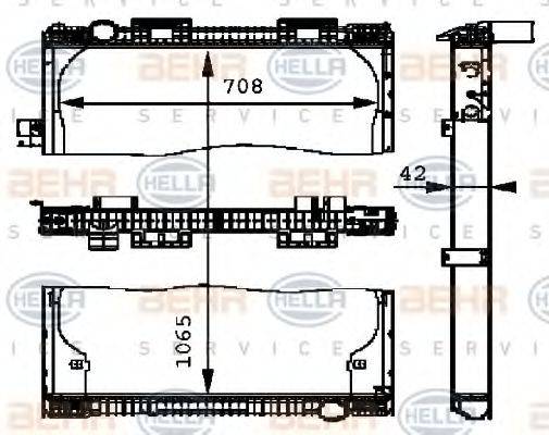 BEHR HELLA SERVICE 8MK 376 721-461