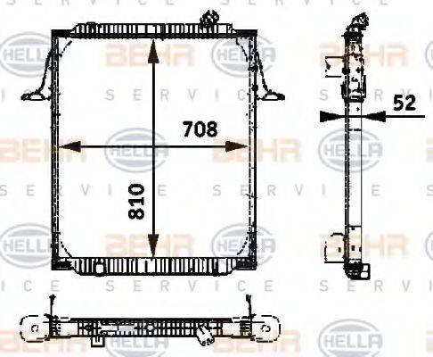 BEHR HELLA SERVICE 8MK 376 721-781