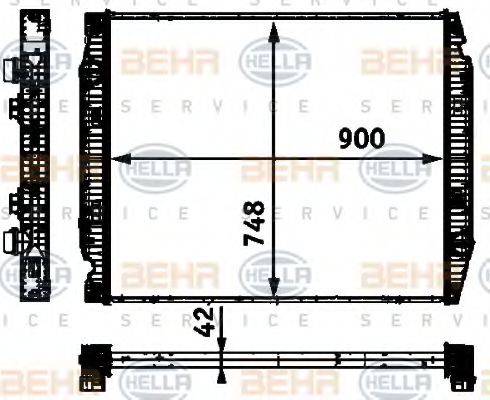 BEHR HELLA SERVICE 8MK 376 721-791