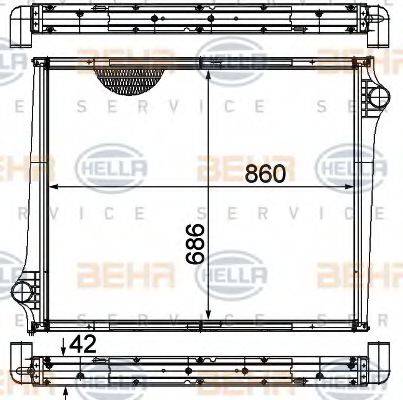 BEHR HELLA SERVICE 8MK 376 724-611