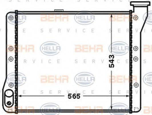 BEHR HELLA SERVICE 8MK 376 726-721