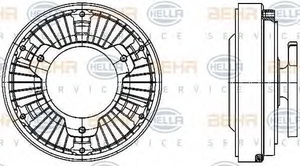 BEHR HELLA SERVICE 8MV 376 729-471