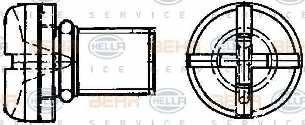 BEHR HELLA SERVICE 9NS 376 747-021