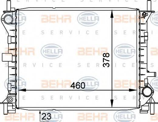 BEHR HELLA SERVICE 8MK 376 754-771