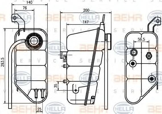 BEHR HELLA SERVICE 8MA 376 755-131