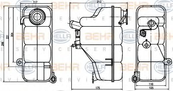 BEHR HELLA SERVICE 8MA 376 755-191