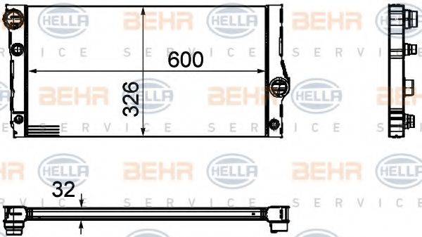 BEHR HELLA SERVICE 8MK 376 755-381