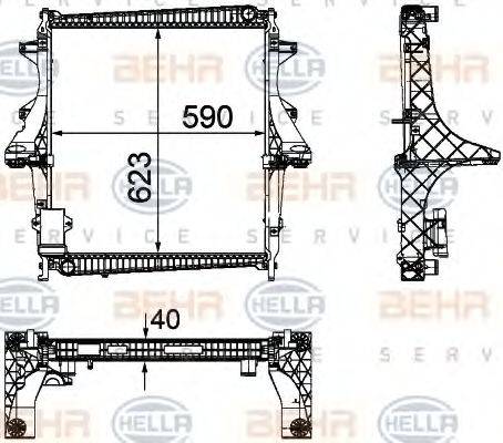 BEHR HELLA SERVICE 8MK 376 756-111