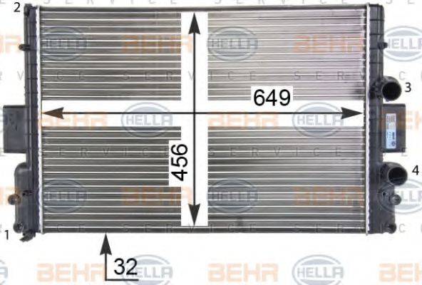 BEHR HELLA SERVICE 8MK 376 760-621