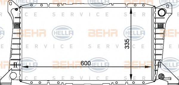 BEHR HELLA SERVICE 8MK 376 764-021