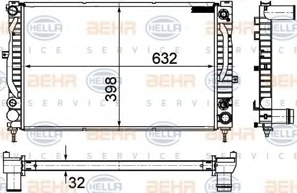 BEHR HELLA SERVICE 8MK 376 766-141