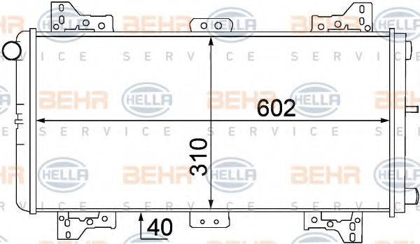 BEHR HELLA SERVICE 8MK 376 767-771
