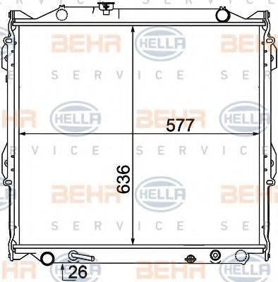 BEHR HELLA SERVICE 8MK 376 773-651