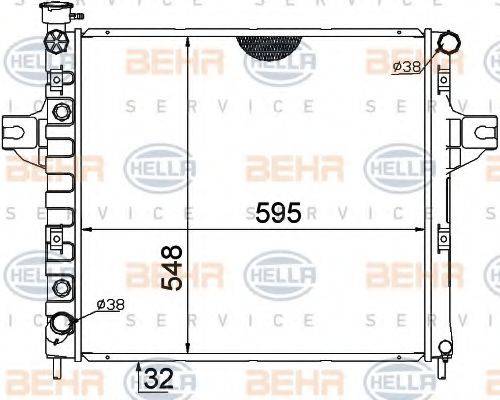 BEHR HELLA SERVICE 8MK 376 774-251