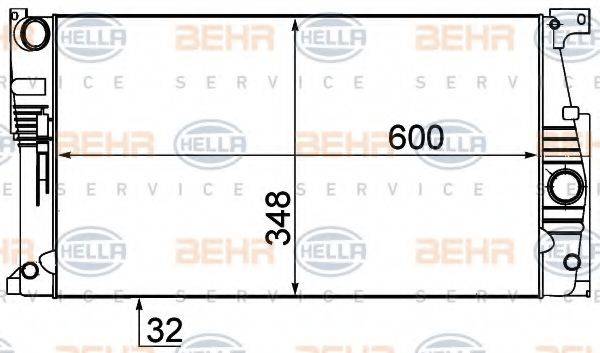 BEHR HELLA SERVICE 8MK 376 791-791