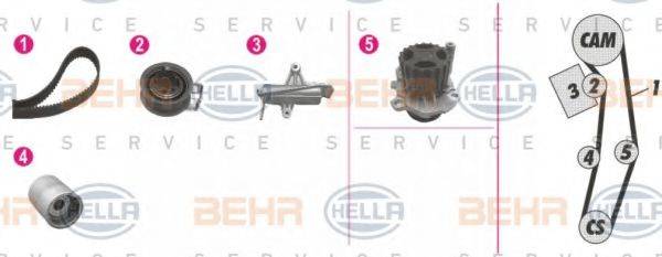 BEHR HELLA SERVICE 8MP 376 812-891