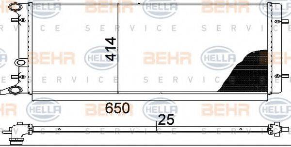 BEHR HELLA SERVICE 8MK 376 888-784